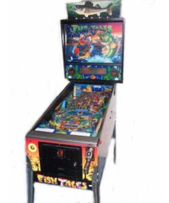 Fish tales pinball machine