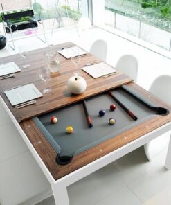 Aramith Fusion Pool Dining Table In White